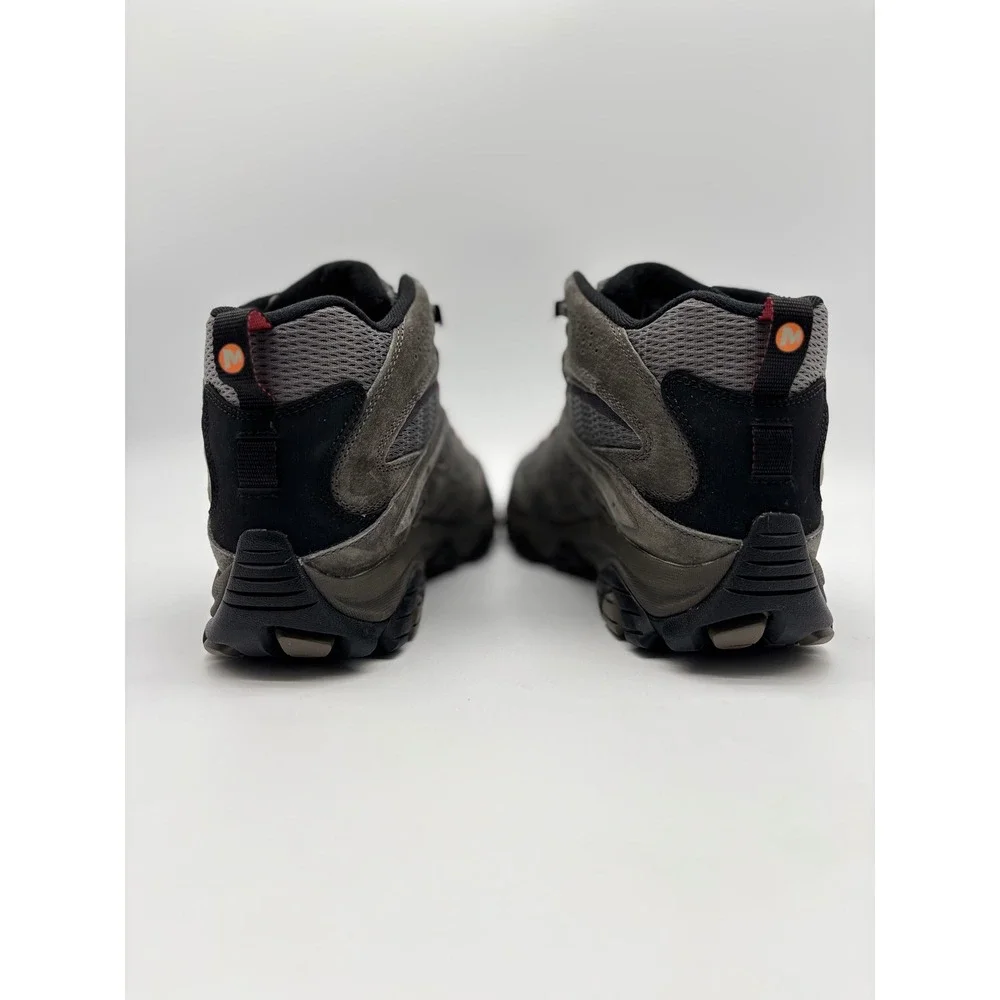 Merrell Moab 3 Mid WP Mens 9.5 Hiking Boots Beluga Grey Waterproof New w/ Box